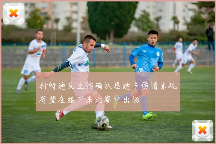 科特迪瓦主帅确认恩迪卡伤情乐观有望在接下来比赛中出场